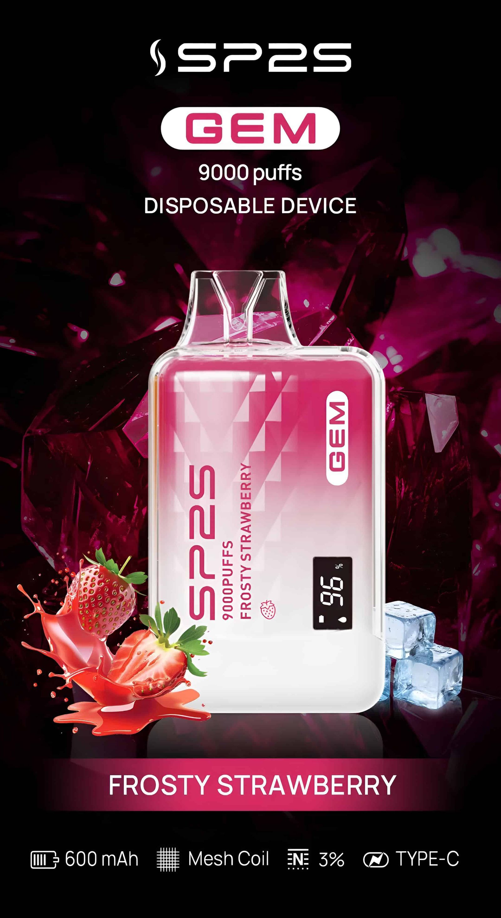 SP2S GEM  拋棄式9000口